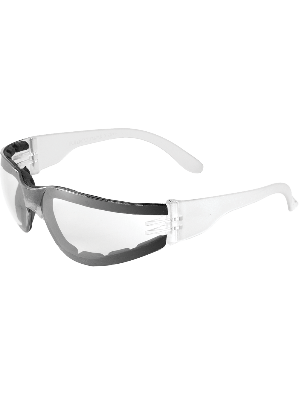 Torrent™ Foam-Lined Clear Anti-Fog Lens, Frosted Clear Frame Safety Glasses - BH1151AF