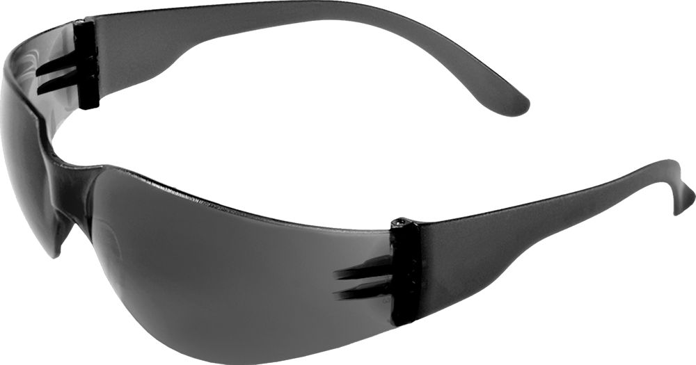 Torrent™ Smoke Lens, Frosted Black Frame Safety Glasses - BH133