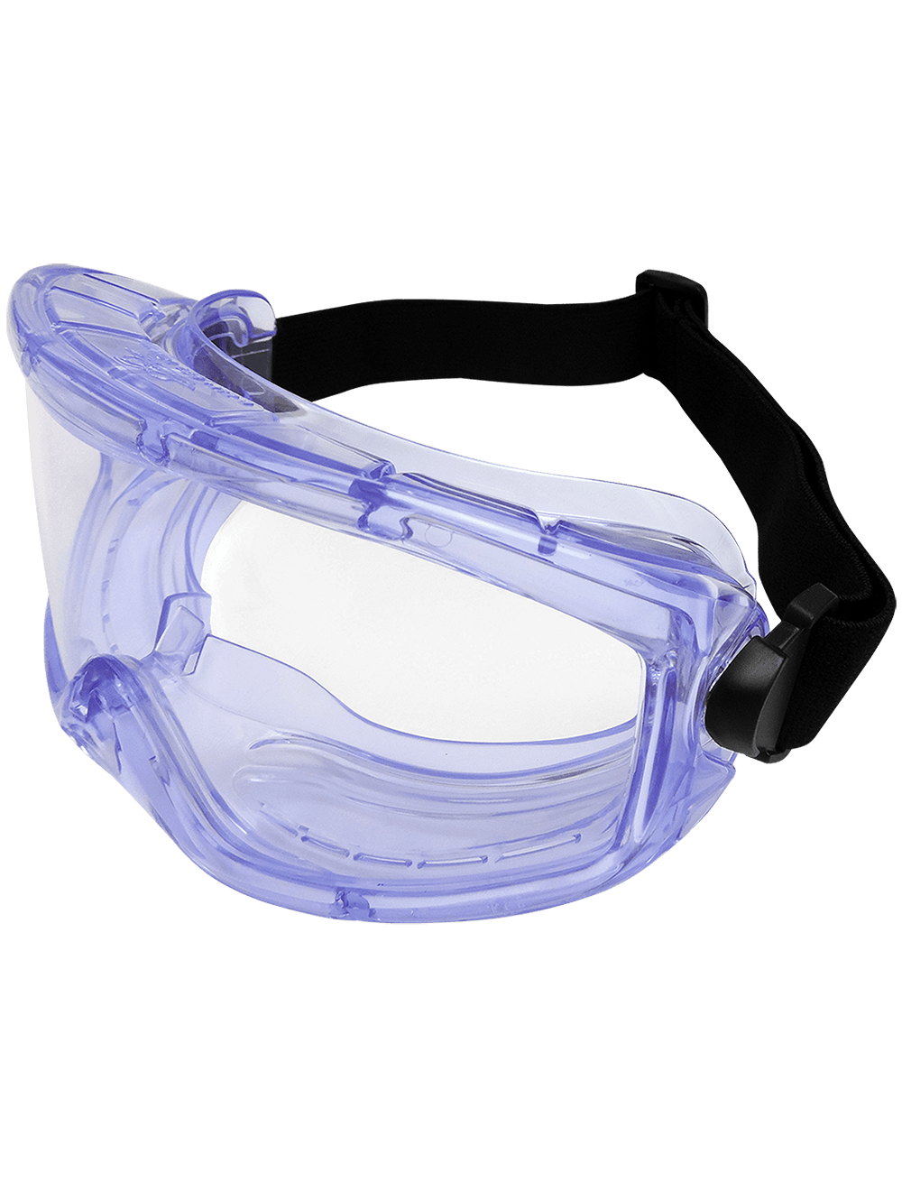 BG3 Clear Anti-Fog Slotted Indirect Vented Wide-View Chemical Splash Goggles - BH191AF