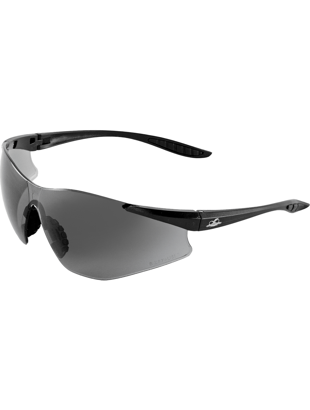 Pavon® Smoke Lens, Frosted Black Frame Safety Glasses - BH543AF