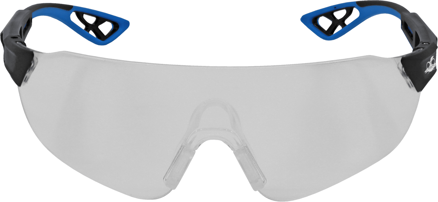 Tetra™ Clear Anti-Fog Lens, Matte Black Frame Safety Glasses - BH861AF