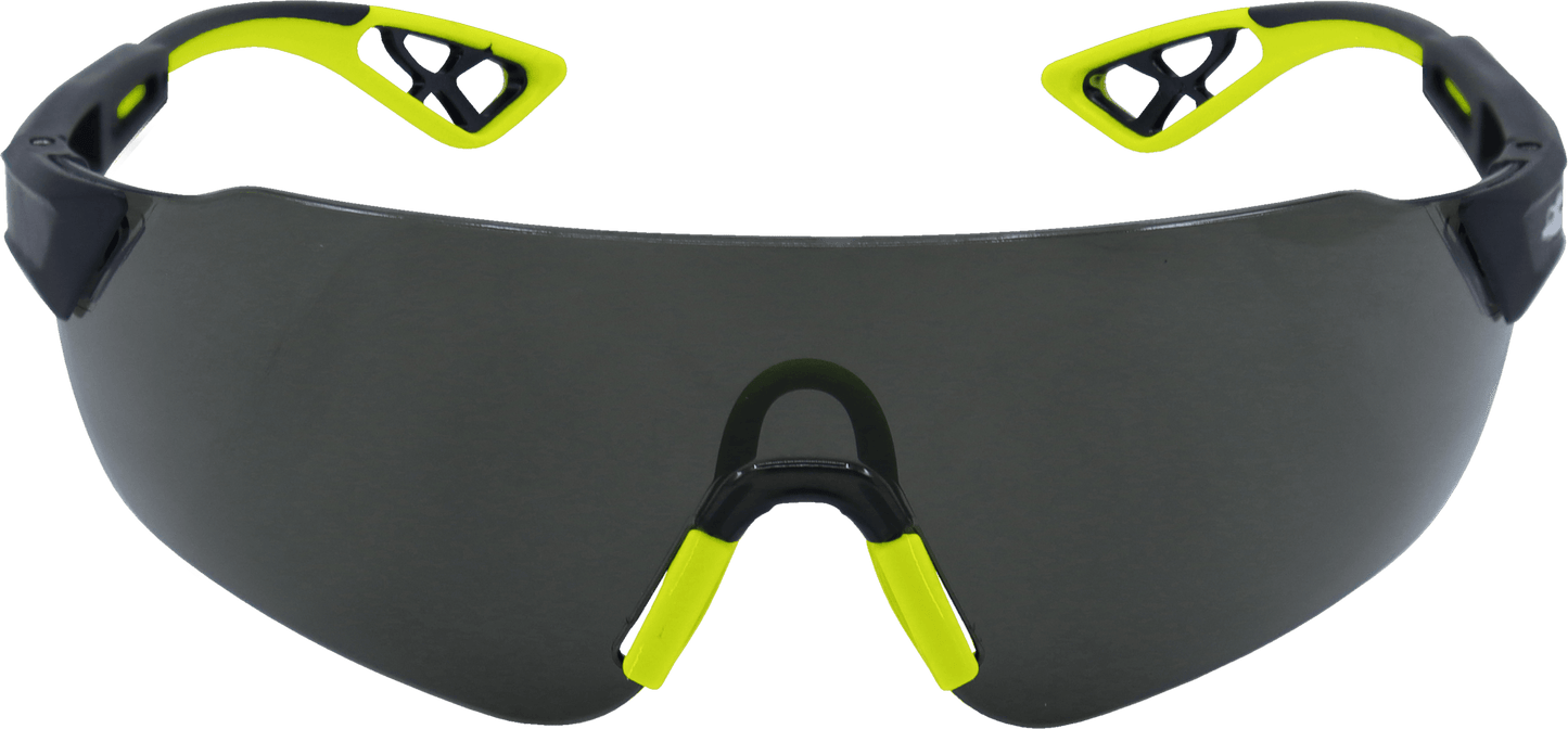Tetra™ Smoke Anti-Fog Lens, Matte Black Frame Safety Glasses - BH863AF