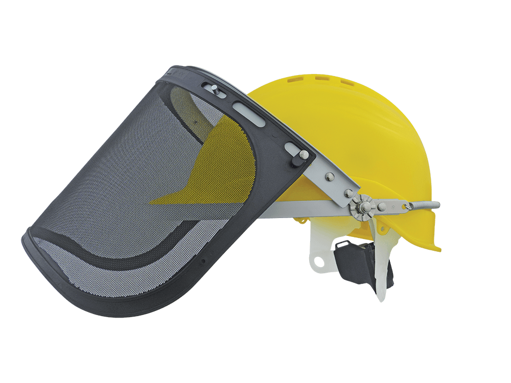 Bullhead Safety™ Head Protection Wire Mesh Face Shield - HH-V3