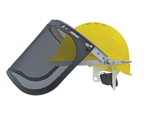 Bullhead Safety™ Head Protection Wire Mesh Face Shield - HH-V3
