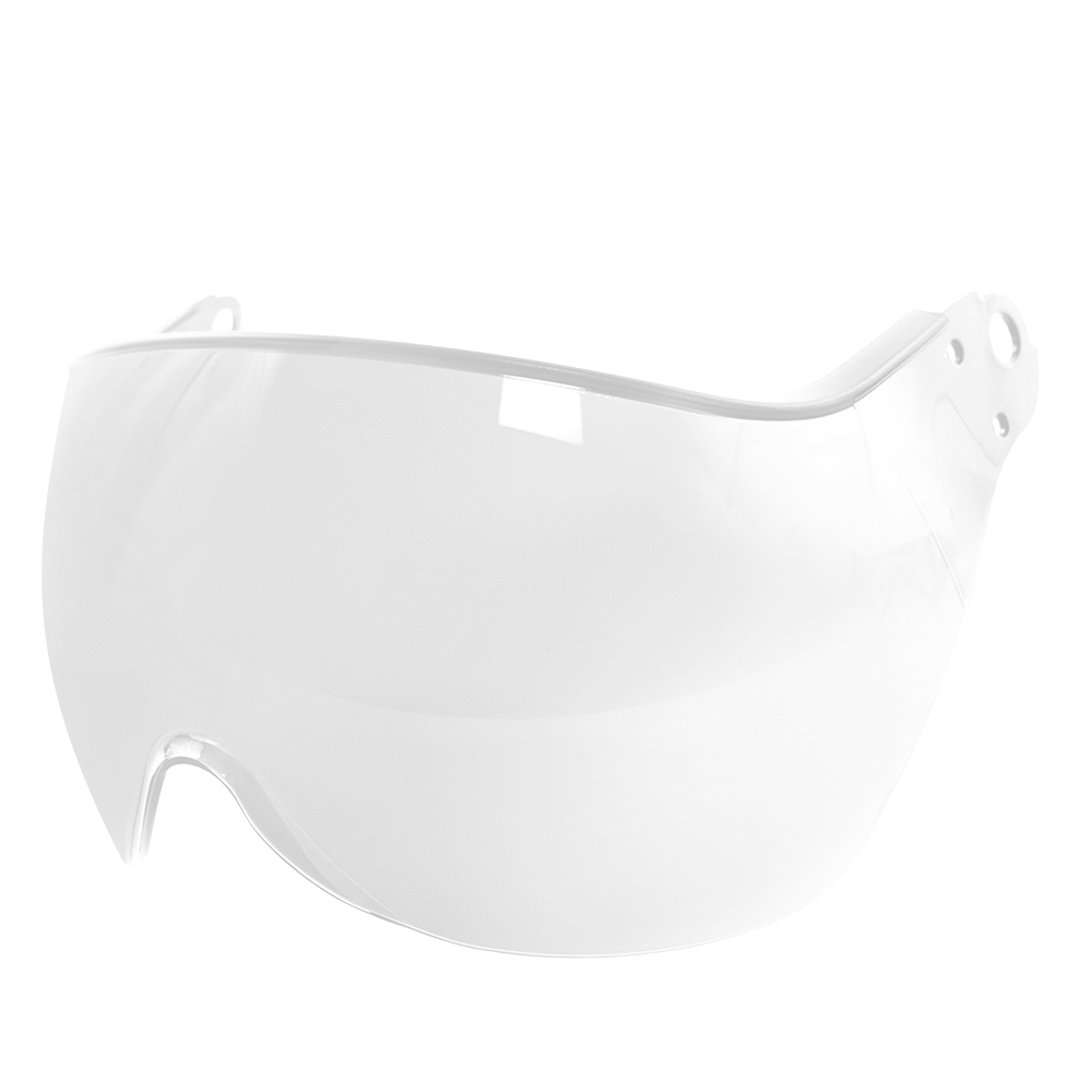 Bullhead Safety™ Head Protection - Clear Anti-Fog Toric Polycarbonate Visor for Climbing Style Helmet - HH-V71AF