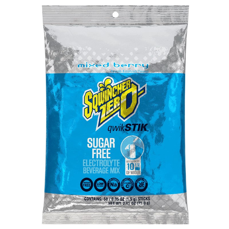 Sqwincher Zero 10-oz Qwik Stiks Case of 500 Sticks - TS061C