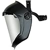 Honeywell Uvex Bionic Face Shield with Clear Polycarbonate Visor and Anti-Fog/Hard Coat (S8510)