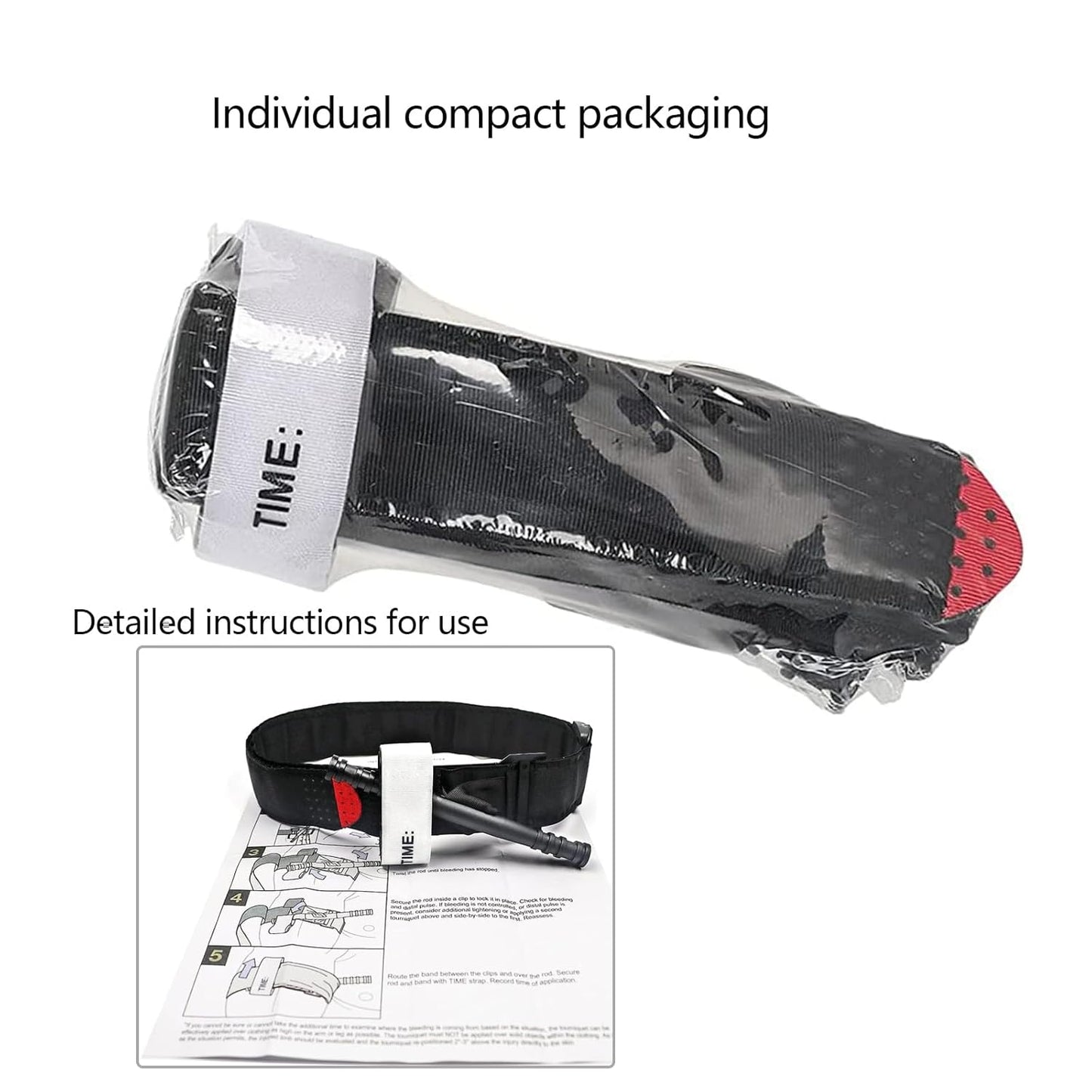 Tourniquet-Emergency Hemorrhage Medical Tourniquets One-Handed Application Fastest and Saftest Blood Control TS082