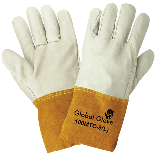 Premium Grain Cowhide Mig/Tig Welder Gloves - 100MTC