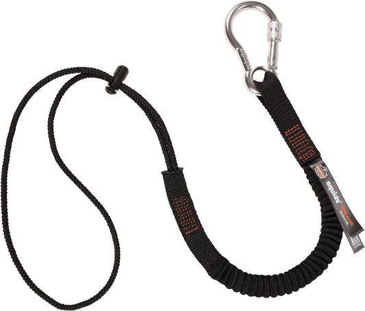 Ergodyne Squids 3105 Tool Lanyard with Aluminum Screw Lock Carabiner- TS032