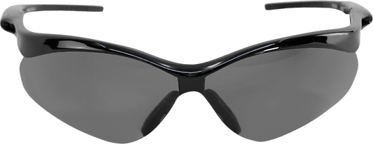Spearfish® Smoke Lens, Shiny Black Frame Safety Glasses - BH2253