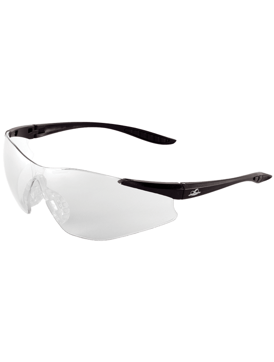 Snipefish® Clear Anti-Fog Lens, Matte Black Frame Safety Glasses - BH761AF
