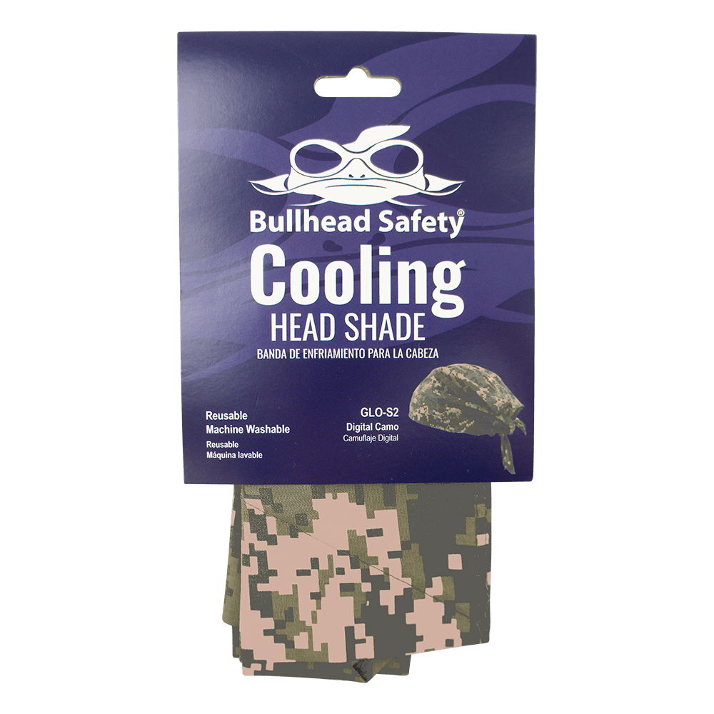 Bullhead Safety® Cooling Camouflage Cooling Head Shade - GLO-S2