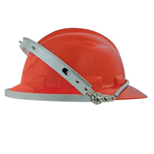 Bullhead Safety™ Head Protection Aluminum Bracket Accessory For Full Brim Hard Hat - HH-AB2