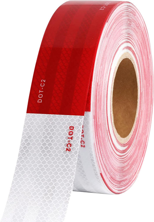 Red Reflective Dot Tape- TS008