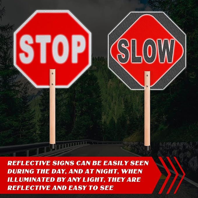 STOP - SLOW Sign - TS023