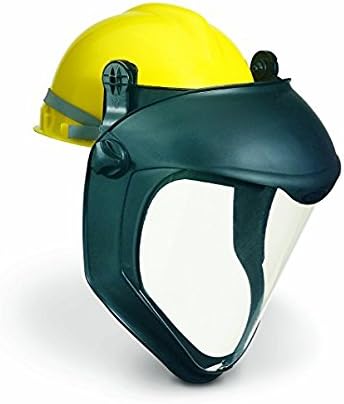 Honeywell Uvex Bionic Face Shield with Clear Polycarbonate Visor and Anti-Fog/Hard Coat (S8510)