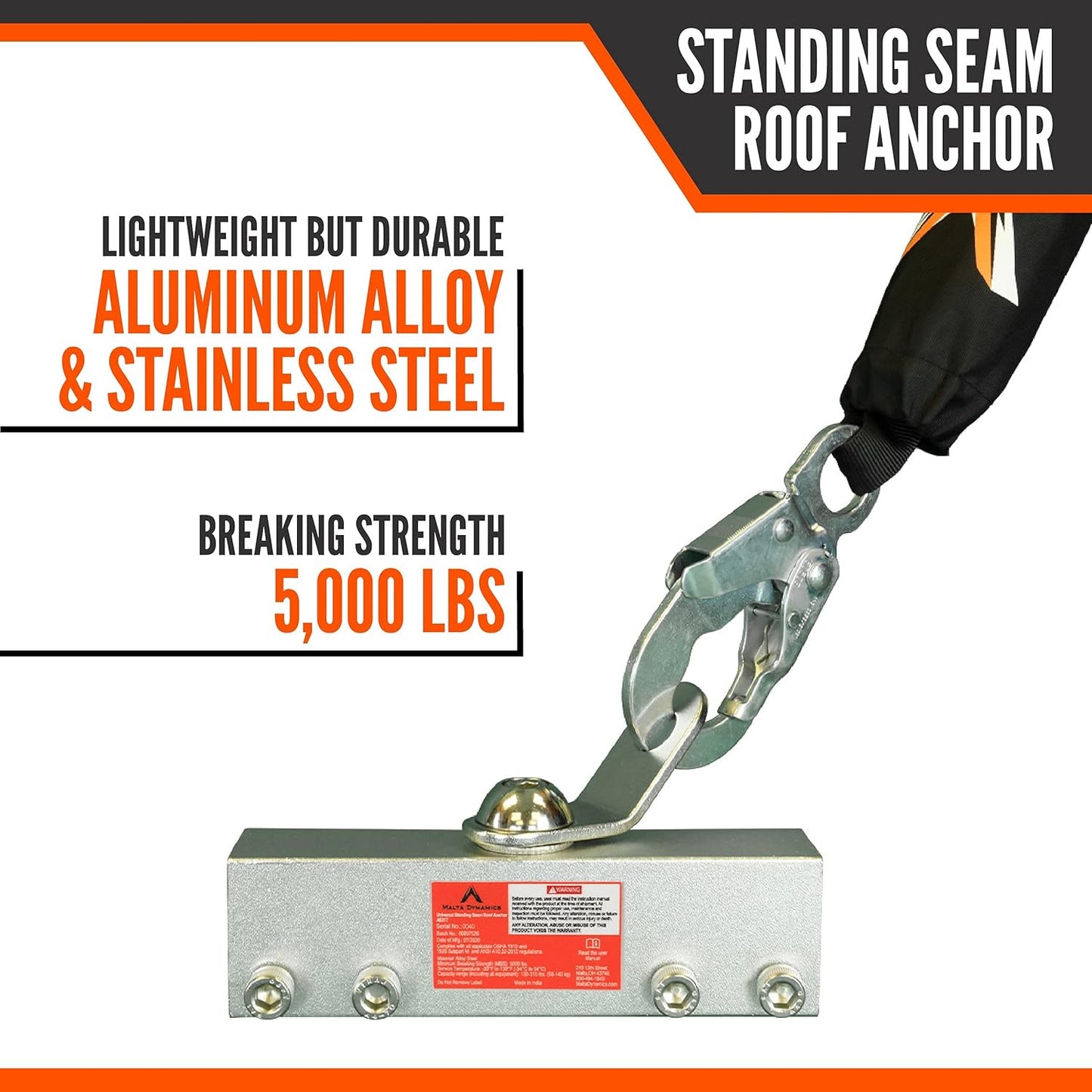 Standing Seam Roof Anchor