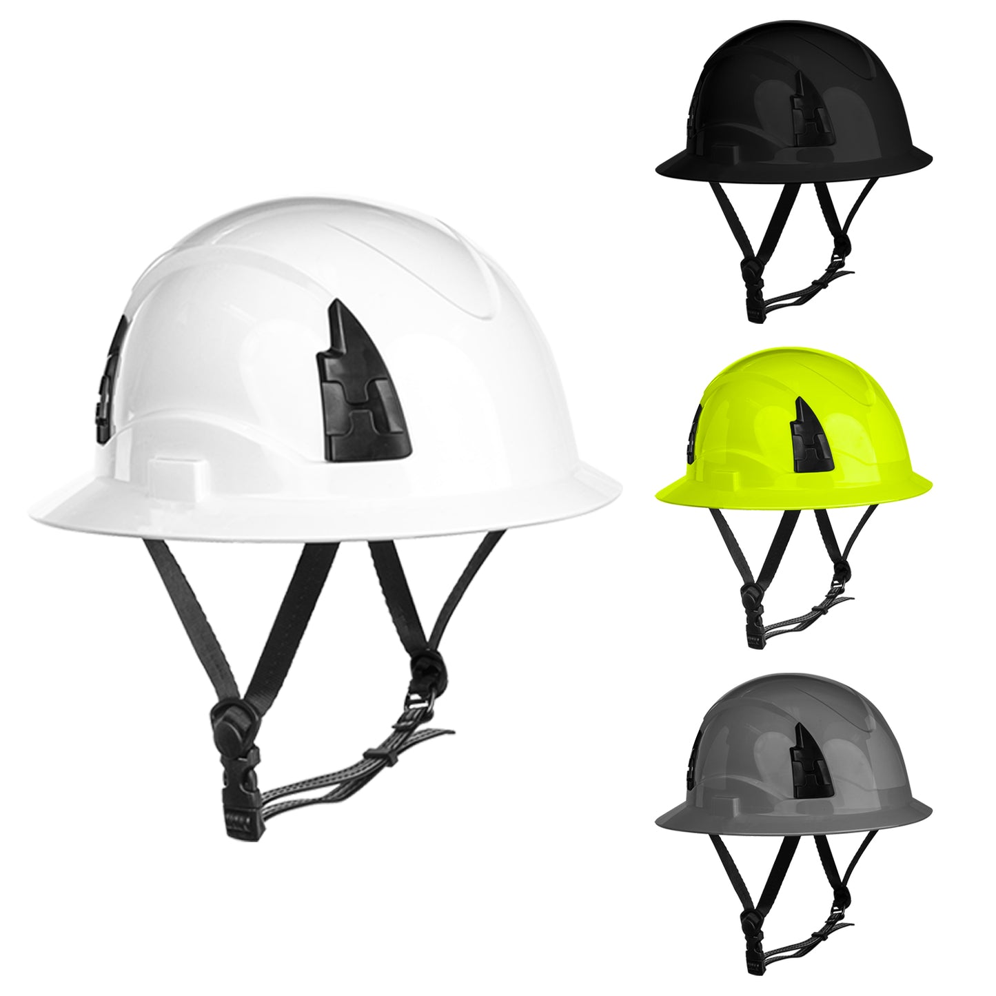 APEX Type 2 Class E Full Brim Safety Helmets